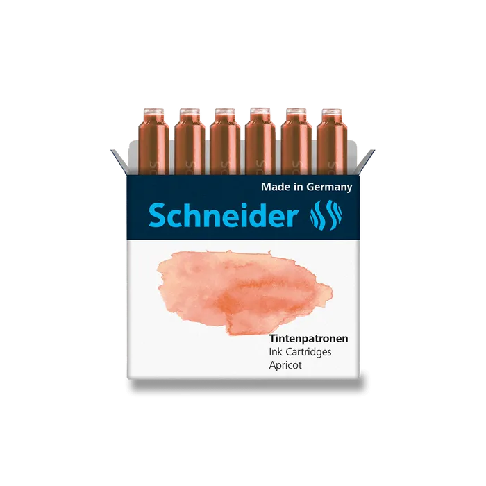 Hlavný obrázok produktu Inkoustové bombičky Schneider, 6 ks koňakové