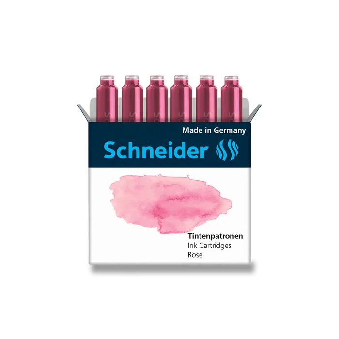 Hlavný obrázok produktu Inkoustové bombičky Schneider, 6 ks růžové