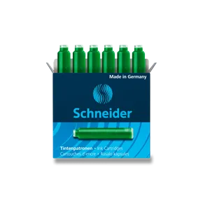 Atramentové bombičky Schneider, 6 ks zelené
