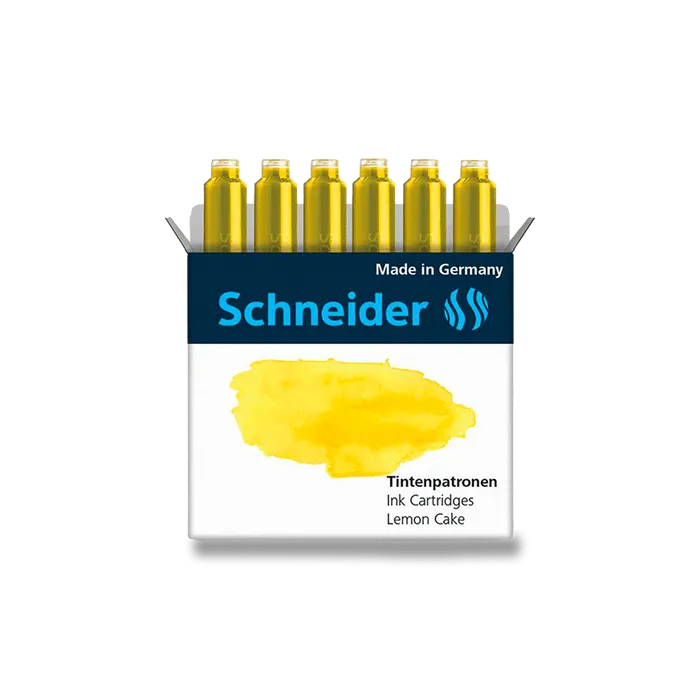 Hlavný obrázok produktu Inkoustové bombičky Schneider, 6 ks žluté