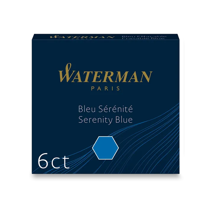 Hlavný obrázok produktu Inkoustové bombičky Waterman krátké modré, omyvatelné