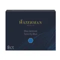 Atramentové bombičky Waterman štandardné tmavo modré