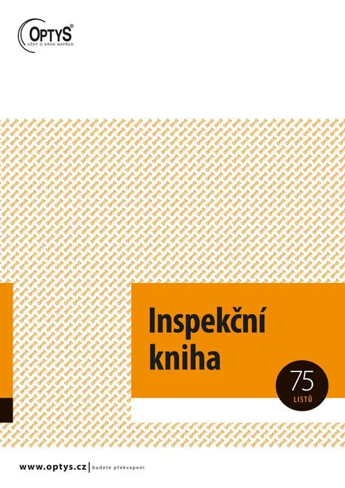 Hlavný obrázok produktu Inspekční kniha A4 1257