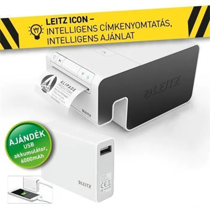 Hlavný obrázok produktu Inteligentní tiskárna štítků Leitz Icon, Bílá