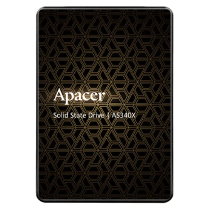 Hlavný obrázok produktu Interní disk SSD 3D NAND Apacer 2.5", SATA III 6Gb/s, 960GB, AS340X, AP960GAS340XC-1, 550