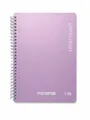 Spirálový zošit "i-Note", 18,5x24, linkovaný, 90 listov, ružová, MITAMA 62283-90202