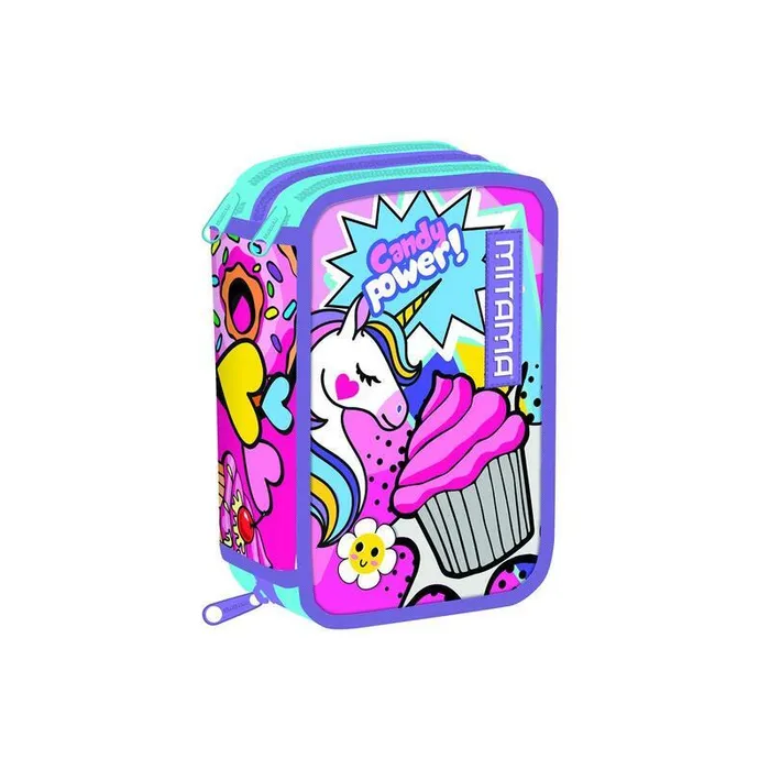 Hlavný obrázok produktu Penál plný "Triplo", daisy pop, MITAMA 64869
