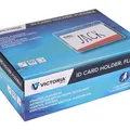 Ďalší obrázok produktu Menovka, 105 x 65 mm, flexibilná, horizontálna, 50 ks/balenie, VICTORIA OFFICE