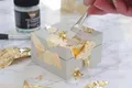 Sada GOLDEN ELEGANCE KREUL zlacenie s metalickými plátkami, KREUL