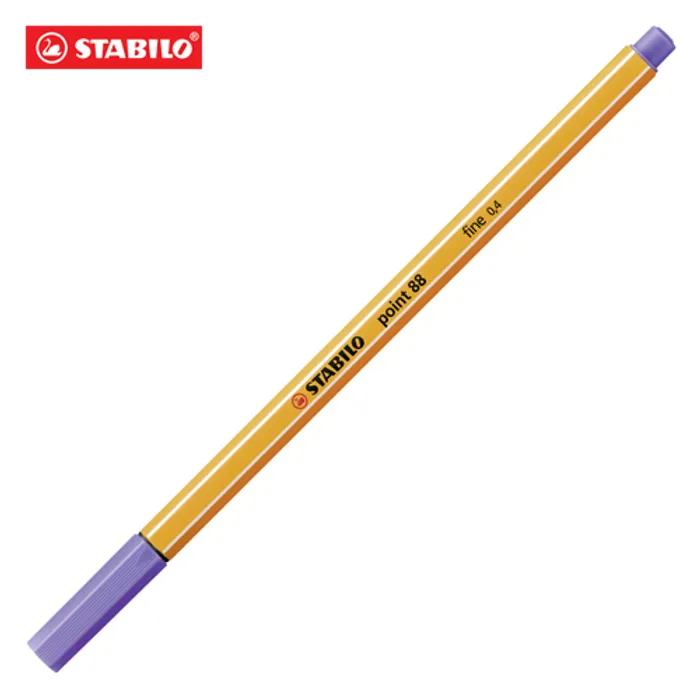 Hlavný obrázok produktu Liner  "Point 88", pastelová fialová, 0,4mm, STABILO