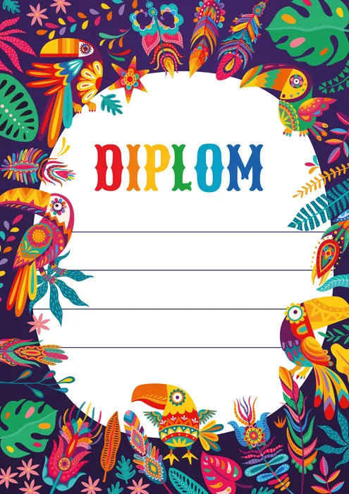 Hlavný obrázok produktu Diplom A5 - Mexiko