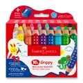 Pastelka Faber-Castell Grippy - 16 barev