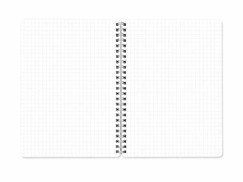 Hlavný obrázok produktu Spirálový sešit "i-Note", 18,5x24, čtverečkovaný, 90 listů, lososová, MITAMA 62282-90193