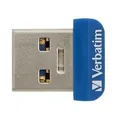 64GB USB Flash 3.0, 80/25 MB/sek, VERBATIM NANO STORE 'N' STAY