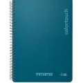 Ďalší obrázok produktu Spirálový zošit "i-Note", 18,5x24, čistý, 90 listov, tmavozelený, MITAMA 62278-90216