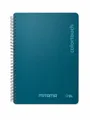 Spirálový zošit "i-Note", 18,5x24, čistý, 90 listov, tmavozelený, MITAMA 62278-90216