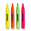 Ďalší obrázok produktu Zvýrazňovače Kores High Liner Plus 0,5–5 mm, mix 4 farieb
