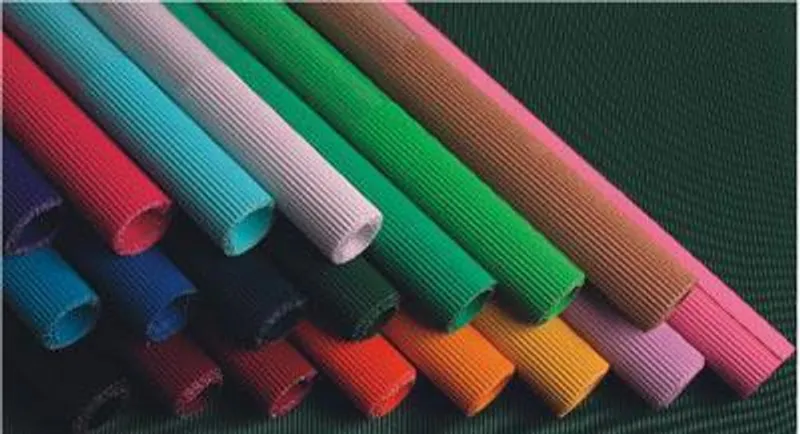 Hlavný obrázok produktu Vlnitá lepenka, 50x70cm, jablečně zelená