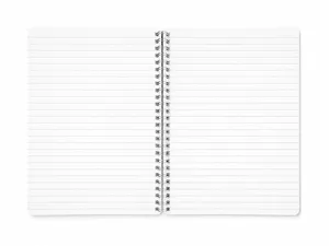 Spirálový zošit "i-Note", 18,5x24, linkovaný, 90 listov, tyrkysová, MITAMA 62283-90205
