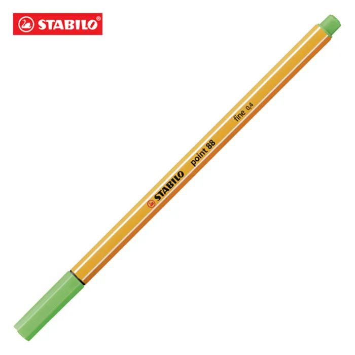 Hlavný obrázok produktu Liner  "Point 88", světle zelená, 0,4mm, STABILO