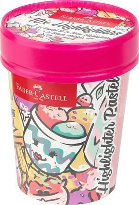 Hlavný obrázok produktu Zvýrazňovače Faber-Castell Textliner 46 Ice Cream Pastel - 10 ks