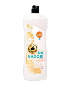 Ladi Plus na riad pomaranč 750 g – koncentrovaný prostriedok na ručné umývanie