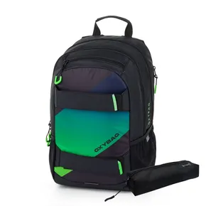 Študentský batoh + etue OXY Sport Ombre boy