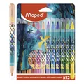 Dětské fixky Maped Dragon - 12 farieb