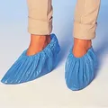 Ďalší obrázok produktu Návlek na obuv (CPE) jednorázový modrý [100 ks]