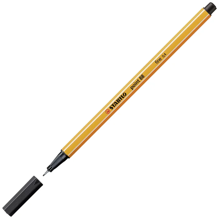 Hlavný obrázok produktu Jemný liner STABILO point 88 - černá 88/46