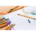 Jemný liner STABILO point 88 tmavo červená 88/50