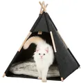 Ďalší obrázok produktu Jaskynka TIPI, 55 x 65 x 55 cm, plsť, antracit