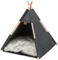 Ďalší obrázok produktu Jaskynka TIPI, 55 x 65 x 55 cm, plsť, antracit