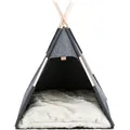 Ďalší obrázok produktu Jaskynka TIPI, 70 x 70 x 70 cm, plsť, antracit