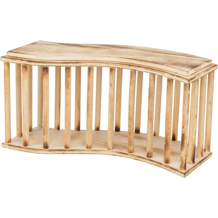 Hlavný obrázok produktu Jesličky na seno stojící 37 x 19 x 13 cm, opalované dřevo
