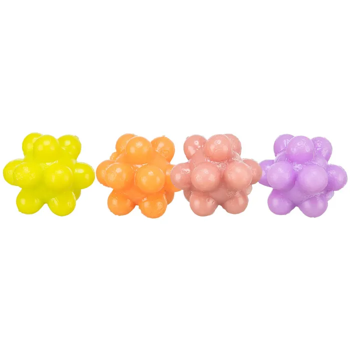 Hlavný obrázok produktu Ježaté kuličky mechová guma 3,5 cm 4ks