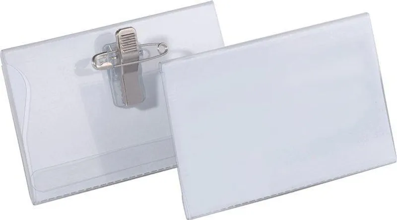 Hlavný obrázok produktu Jmenovka s klipem a špendlíkem, 90x55 mm, 5 STAR