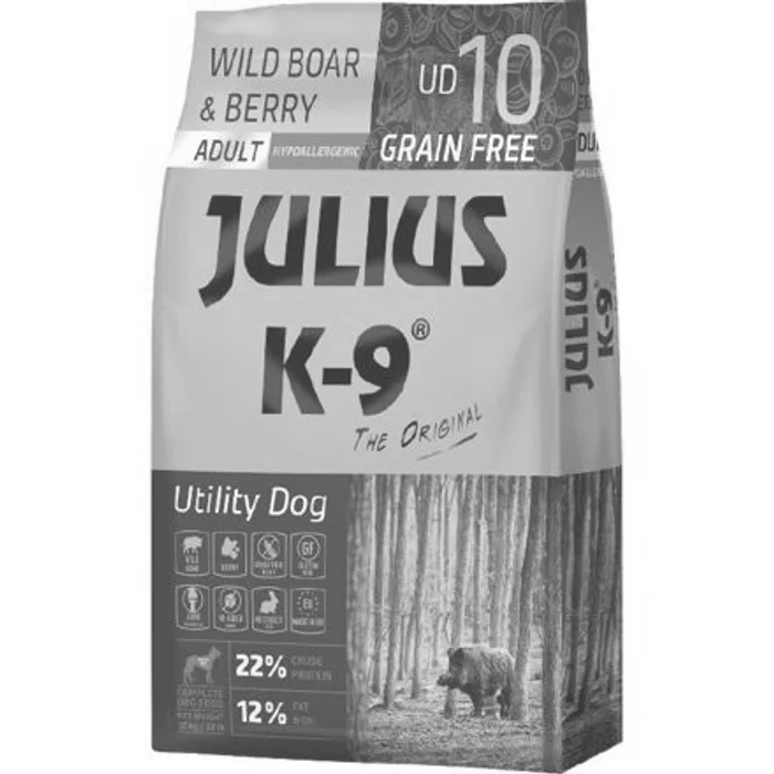Hlavný obrázok produktu JULIUS K-9 ADULT WILD BOAR&BERRY 340 g