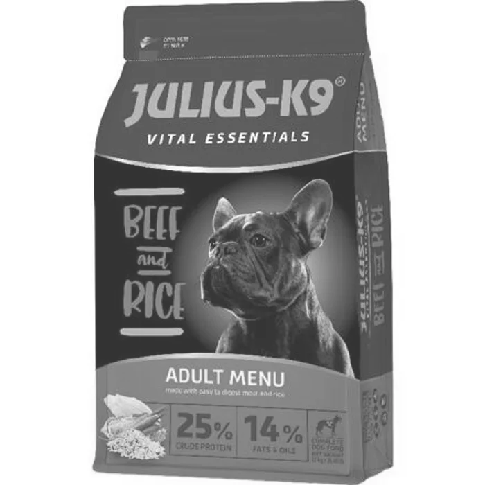 Hlavný obrázok produktu JULIUS K-9 HighPremium ADULT Vital Essentials BEEF&Rice 12+2 kg