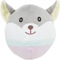 JUNIOR Bear, plyšová medvedia hlava pre šteňatá, 20 cm