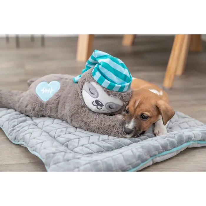 Hlavný obrázok produktu JUNIOR lenochod s tlukoucím srdcem, plyš, 34 cm