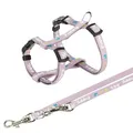 Ďalší obrázok produktu JUNIOR postroj s vodítkom pre šteňatá, svetlá lila M-L: 27-45 cm/10 mm, 2,00 m