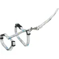 Ďalší obrázok produktu JUNIOR postroj s vodítkom pre šteňatá, svetlosivá M-L: 27-45 cm/10 mm, 2,00 m