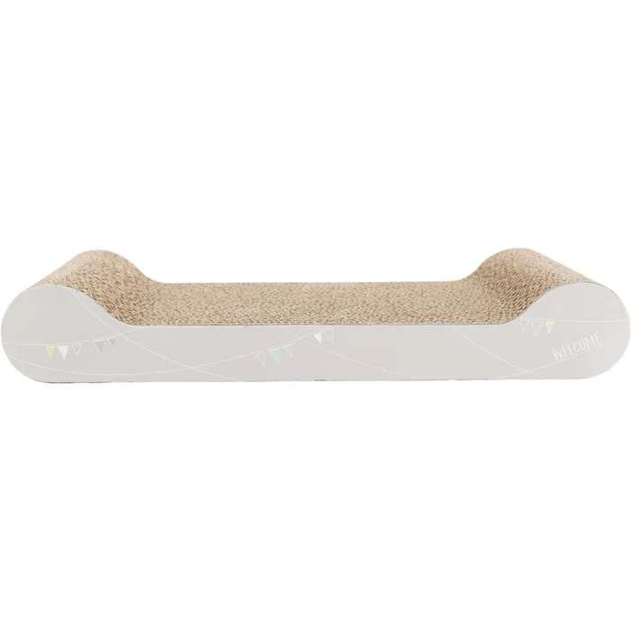 Hlavný obrázok produktu JUNIOR škrabací karton 38 x 6 x 18 cm světle šedý