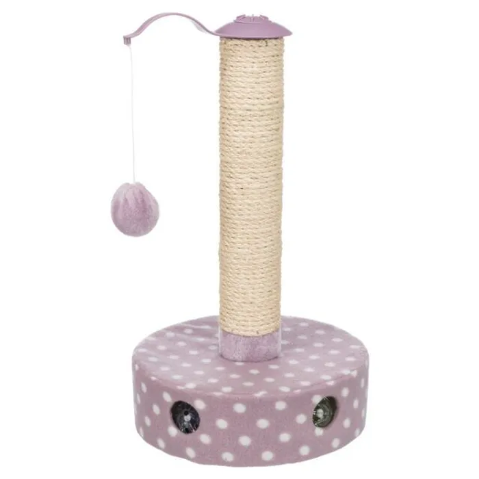 Hlavný obrázok produktu JUNIOR škrabadlo pro koťata o 26 cm/ 47 cm, fleece/sisal, světlá lila