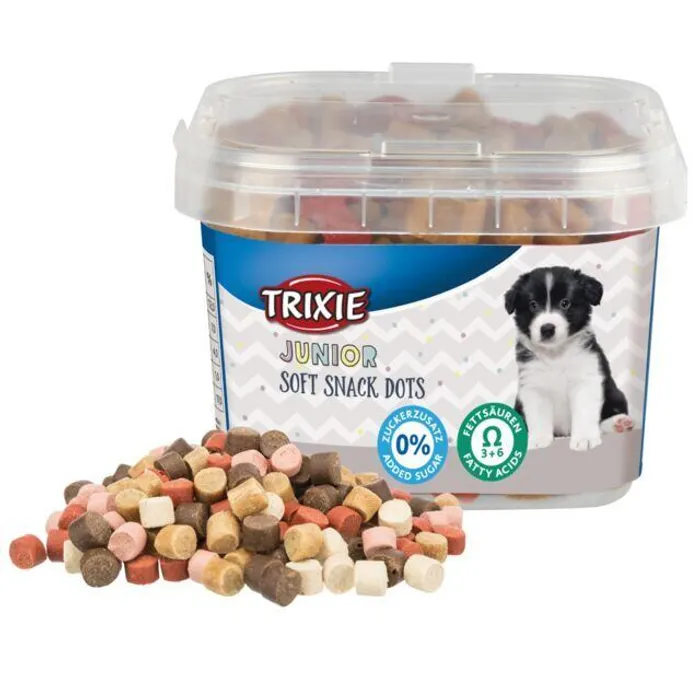 Hlavný obrázok produktu JUNIOR Soft Snack Dots s Omega 3 140 g