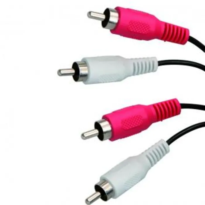 Hlavný obrázok produktu Kabel Cinch 2x M- Cinch 2x M, 1.5m, černá, Logo