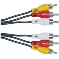 Ďalší obrázok produktu Kabel Cinch 3x M- Cinch 3x M, 2m, czarny