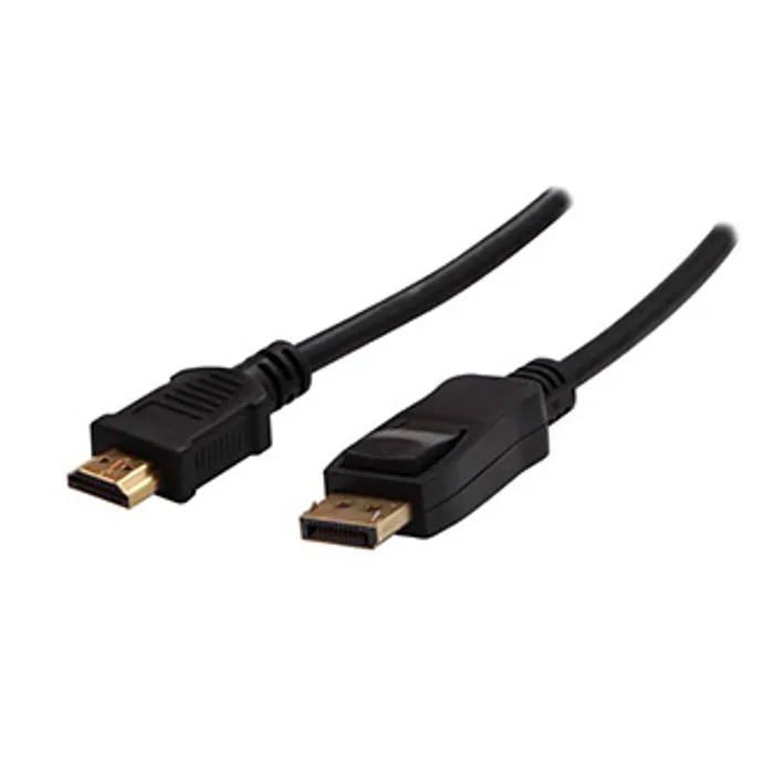 Hlavný obrázok produktu Kabel DisplayPort M- HDMI M, 1m, černá, Logo, blistr