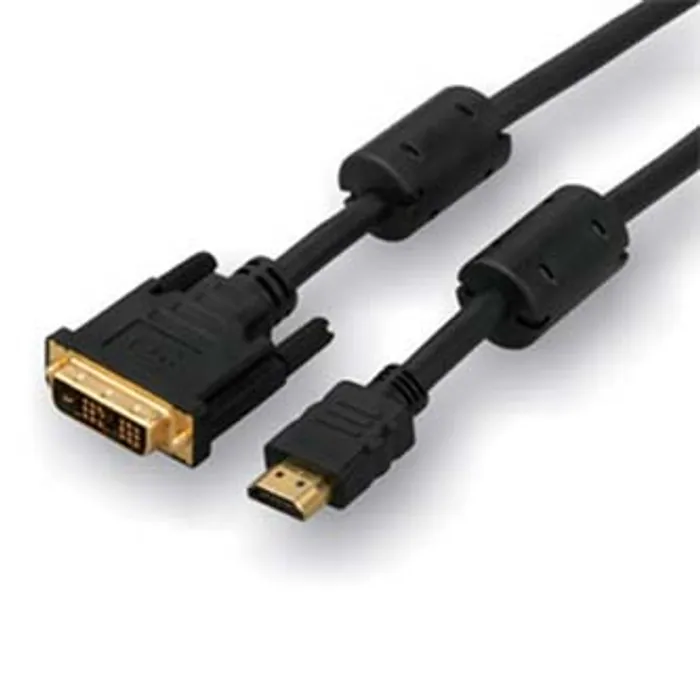 Hlavný obrázok produktu Kabel DVI (18+1) M- HDMI M, 3m, černá, Logo, blistr